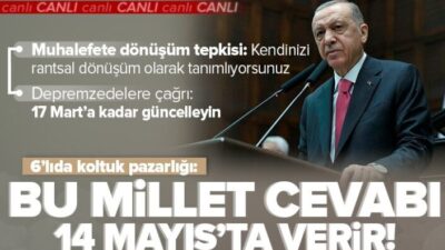 “Bu millet cevabı 14 Mayıs’ta verir.” .