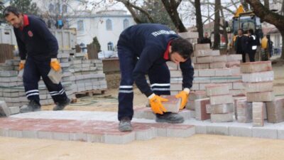 GÜRSU BELEDİYESİ’NDEN KUMLUKALAN’A MAKYAJ