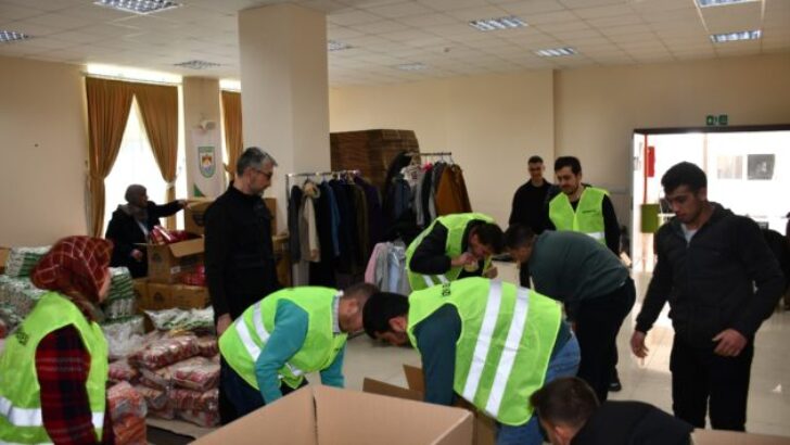 İZNİK’TEN AFET BÖLGESİNE DESTEKLER SÜRÜYOR