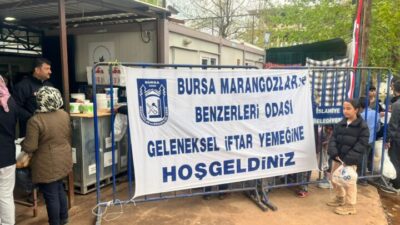 BURSA MARANGOZLAR ODASI İFTAR BEREKETİNE İSLAHİYE’YE TAŞIDI