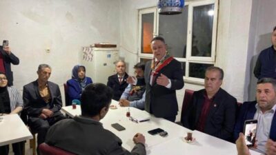 Büyük Birlik Partisi Bursa  Milletvekili Adayı Ekrem Alfatlı’ya Mustafakemalpaşa’da yoğun ilgi