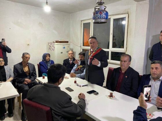 Büyük Birlik Partisi Bursa  Milletvekili Adayı Ekrem Alfatlı’ya Mustafakemalpaşa’da yoğun ilgi