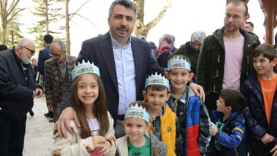 YILDIRIM’DA TEKNE ORUCU TUTAN ÇOCUKLARA ERKEN İFTAR