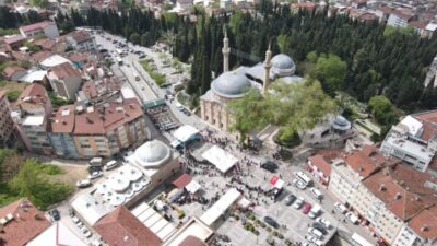 BURSA’DA ERGUVAN BAYRAMI COŞKUSU…  ‘ERGUVAN BAYRAMI’NA YOĞUN İLGİ