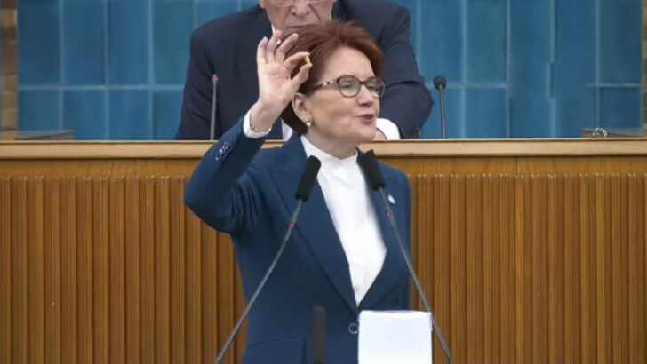 Akşener kürsüde kurşunları fırlattı…