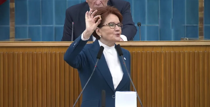 Akşener kürsüde kurşunları fırlattı…