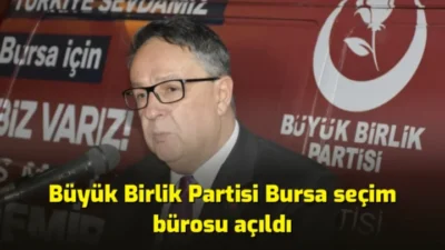 Tribünler Bu Açılışa Koştu! Bursa’da Birlik Farkı!