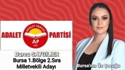 Siyasete kadın eli değsin dirlik düzen gelsin diye adayım