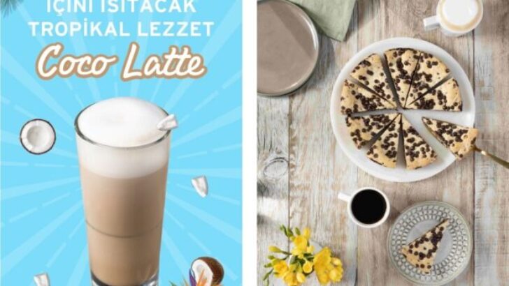 Tchibo’da Nisan ayı lezzetleri: “Coco Latte” ve “Cookie Tart”     Tchibo’dan bahara özel lezzet serüveni