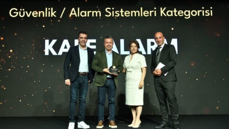 Kale Alarm’a Türkiye’nin En İtibarlı İş Ortağı ödülü