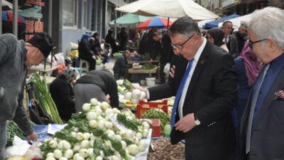 Vekile muhteşem karşılama! Büyük Birlik’ten Karacabey çıkartması