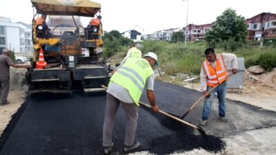 NİLÜFER’DE YOL-ASFALT ÇALIŞMALARI HIZ KAZANDI