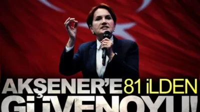 AKŞENER’E 81 İLDEN TAM DESTEK GELDİ!