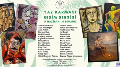 Yaz Karması Sergisi Evrim Sanat Galeri’sinde Açıldı.