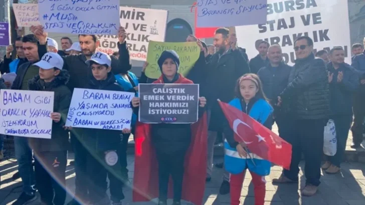 Bursalı Staj Mağdurları; ‘Eğer memleket meselesiyse staj sigortası başlangıç sayılsın’