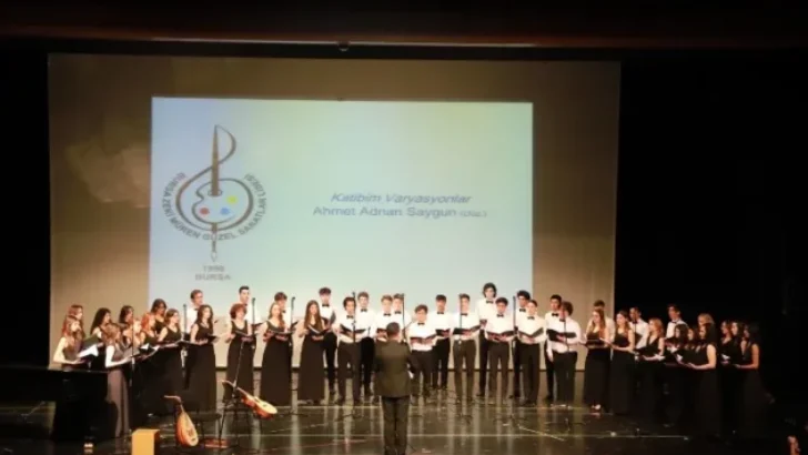 BURSA ZEKİ MÜREN GÜZEL SANATLAR LİSESİ ÖĞRENCİLERİNDEN MEST EDEN KONSER