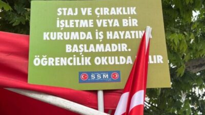 Çıraklık Mağdurları; Gelsinler. Birlik Olalım!