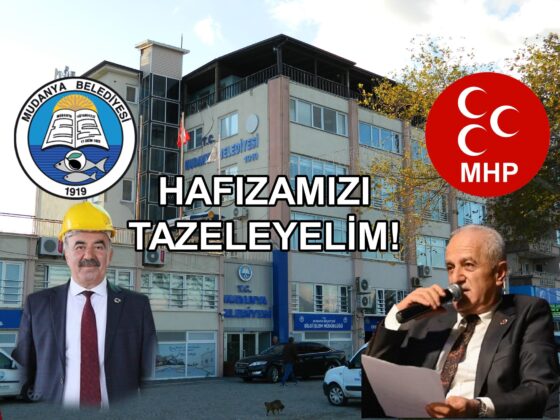 MHP’li İsim Plağı Başa Sardı! “Olan Mudanyalının Umutlarına Oldu!”