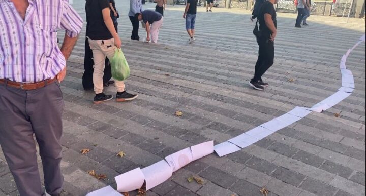 EMEKLİLER BURSA’DAN TEPKİ VERDİ…