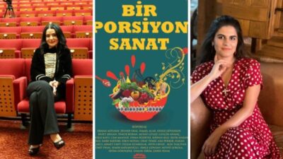 FATMA BERBER İLE SÜMEYRA GÜMRAH TELTİK’İN “BİR PORSİYON SANAT” KİTABINDA YEMEKTEN SANATA, SANATTAN YEMEĞE UZANAN SOHBETLER!