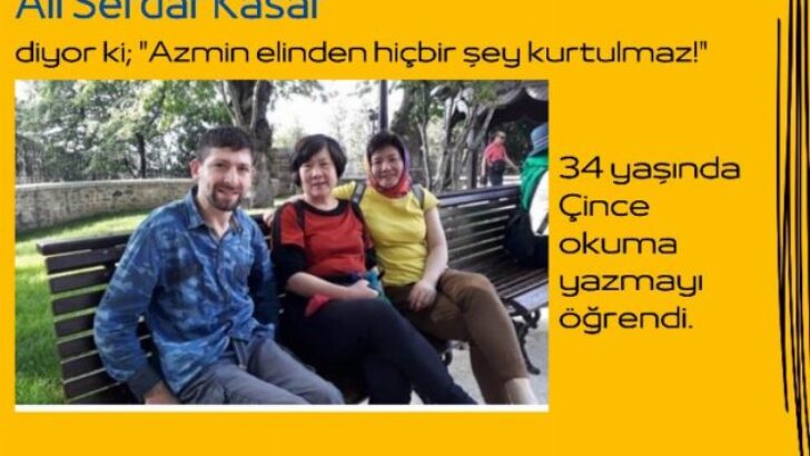 34 yaşında Çince’yi öğrendi