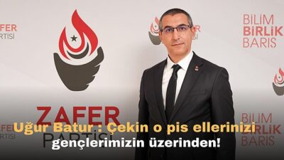 ÇEKİN O PİS ELLERİNİZİ GENÇLERİMİZİN ÜZERİNDEN!