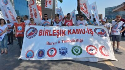 KAMU İŞ BURSA; MEMUR-SEN’İ MASADAN KALKARAK SOKAĞA ÇIKMAYA ÇAĞIRIYORUZ