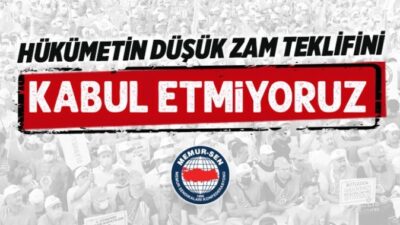 Memur-Sen Bursa; “Kabul etmiyoruz”