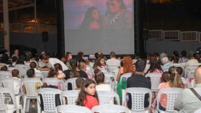 Nilüfer’de çocuklara açık hava sineması