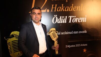 ERKAN ÇAM’A ALKIŞI HAKEDENLER ÖDÜLÜ