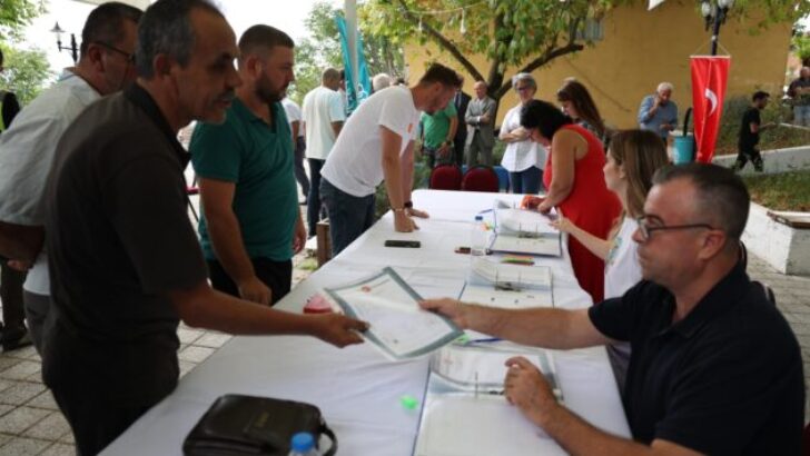 GÖKÇE’DE TAPU SEVİNCİ