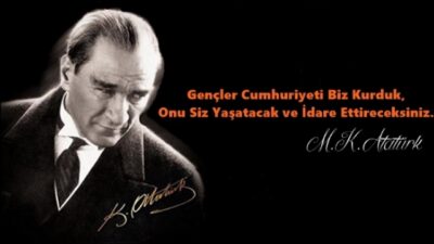 AKSOY; Türk milletinin bekasının teminatı,  Atatürkçü ve Cumhuriyet değerlerine sahip Asil Türk Gençliği olacaktır.