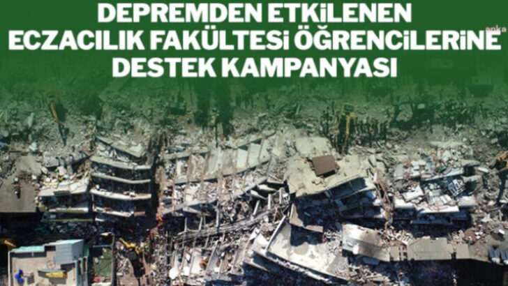 ECZACILAR VAKFI’NDAN DEPREMZEDE ÖĞRENCİLER İÇİN BURS KAMPANYASI