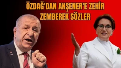 ZAFER PARTİSİ GENEL BAŞKANI PROF. DR. ÜMİT ÖZDAĞ’DAN İYİ PARTİ GENEL BAŞKANI MERAL AKŞENER’E: