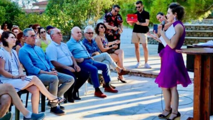 UKKSA, 13. Knidos’un Sır’ı Sanat Festivali’nde Edebiyat ve Şiir’in Ötesi Yaşandı.