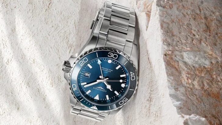 Yeniden tasarlanan HYDROCONQUEST koleksiyonu şimdi özel Longines GMT mekanizmasıyla geliyor