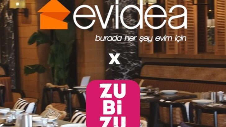 Evidea ve ZUBİZU İş Birliği: Trendleri ve Ayrıcalıkları Bir Arada Sunuyor”