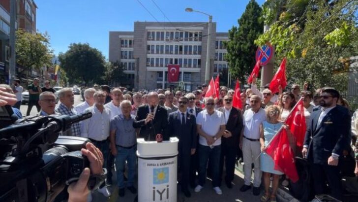 İYİ Parti’den MEB önünde Silahların Gölgesinde EĞİTİM PROTESTOSU!..