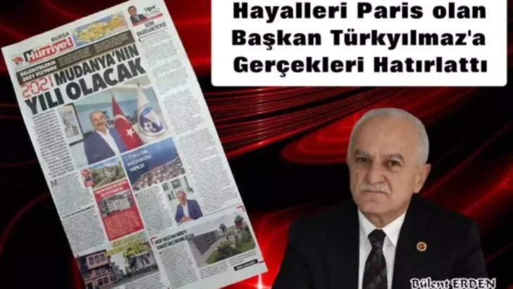 MHP’li Bülent Erden; “Hayri Türkyılmaz, Mudanya’yı Çöpten Temizleyecekti! Çöplüğe Döndük!”