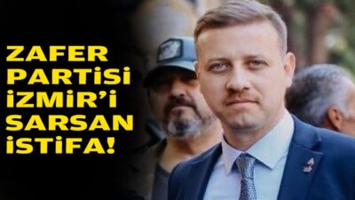 İzmir’i Sarsan İstifa!