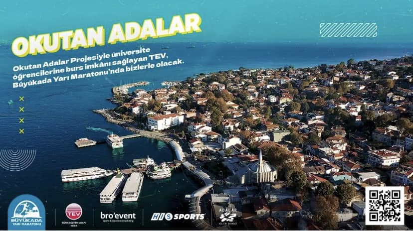 TEV, 22 EKİM’DE BÜYÜKADA YARI MARATONU’NDA CUMHURİYET GENÇLERİ İÇİN KOŞACAK