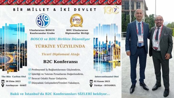 TÜRKİYE YÜZYILINDA BDU VE BOSCO, ORTAKLAŞA İŞBİRLİĞİ VE YATIRIM KONFERANSI DÜZENLİYOR