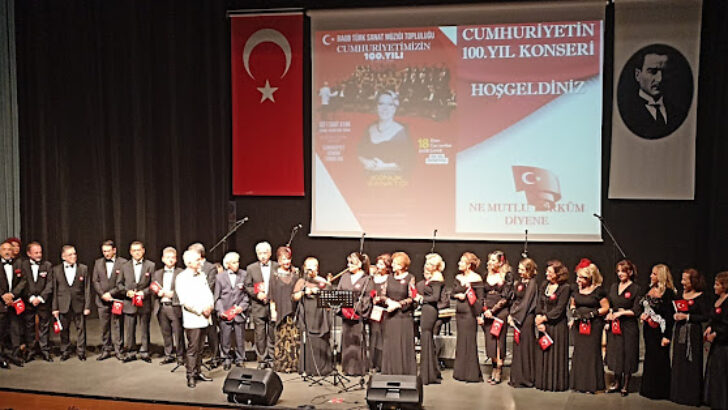 ‘Ata’mızı ve Cumhuriyetimizi 100. Yıl Konseri ile onurlandırıldı…