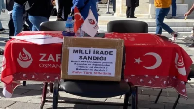 Zafer Partisi’nden Milli İrade Standı