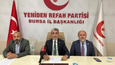 Yeniden Refah Bursa’dan Kudüs için Konya’da düzenlenecek mitinge davet çağrısı