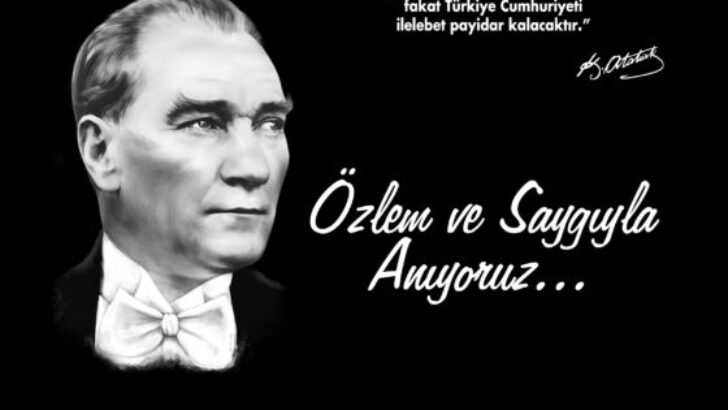 BAŞKAN YAVUZ’DAN 10 KASIM ATATÜRK’Ü ANMA GÜNÜ MESAJI