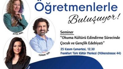 Tudem yazarları, Cumhuriyet’imizin 100. yıl dönümü etkinlikleri kapsamında Frankfurt’a gidiyor