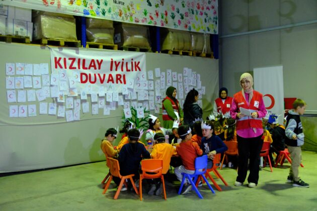 -KIZILAY BURSA’DAN ÇOCUKLARA “İYİLİK” AŞISI  -KIZILAY BURSA, “AFET MÜZESİ”Nİ AÇTI
