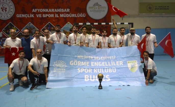 FUTSAL TURNUVASININ ŞAMPİYONU NİLÜFER BELEDİYESİ GESK