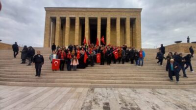 Türkiye Emekliler Derneği Uludağ Şube; Ata’nın Huzurunda!